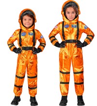 Detský kostým astronauta, oranžový