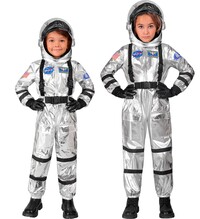 Detský kostým astronauta, strieborný