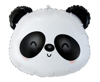 Fóliový balón panda, 43 x 37 cm