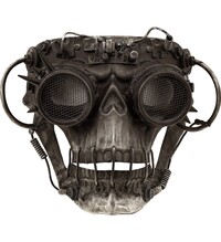 Steampunk maska lebky