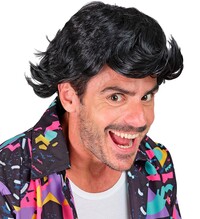 Pánska čierna parochňa Ace Ventura