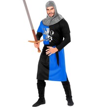 Pánsky kostým rytiera, modrý
