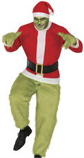 Kostým Grinch pre dospelých