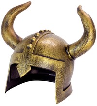 Vikingská prilba s rohmi pre dospelých