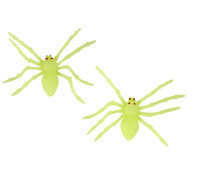 Dekorácie pavúky svietiace v tme 2 ks