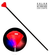 Hůlka s rubínovým svetlom, 88 cm