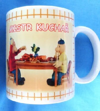 Majster kuchár - hrnček Pat a Mat