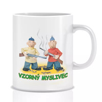 Lovec modelov - hrnček Pat a Mat