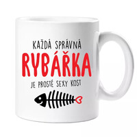 Každá dobrá rybárka - hrnček