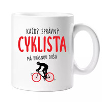 Každý dobrý cyklista - hrnček 2 farby