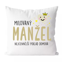 Milovaný manžel - vtipný vankúš