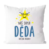 Náš super dedko - vtipný vankúš
