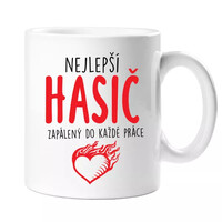 Najlepší hasič - hrnček 2 farby