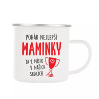 Pohár najlepšej mamy - plechový pohár