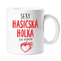 Sexy hasičské dievča - hrnček