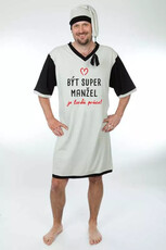 Buď super manžel - Zábavná pánska nočná košeľa Gentleman