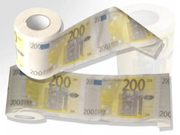 Toaletný papier 200 Euro