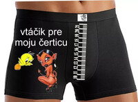 Boxerky - Vtáčik pre môjho diabla