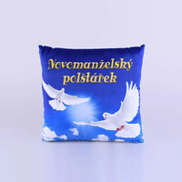 Novomanželský vankúš - holubica
