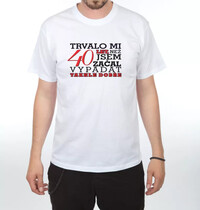 Trvalo mi to 40 rokov - Pánske vtipné tričko