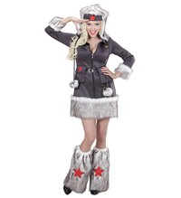 Dámsky kostým sovietskej stíhačky