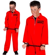 Detská kombinéza väzňa
