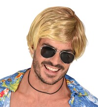 Pánska parochňa idol, blond