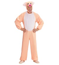 Kostým prasiatka (kombinéza, kapucňa s maskou)