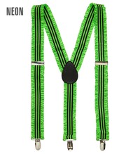 Šle s vlnovkou, neónovo zelené