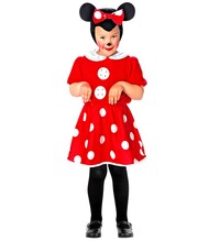 Minnie - dievčenský kostým (šaty, uši)