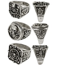 Sada 3 pirátskych prsteňov