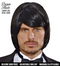 Pánska retro parochňa, čierna