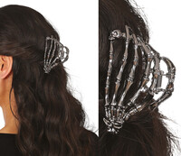 Ručný strihač vlasov v tvare kostry, 8,5 cm