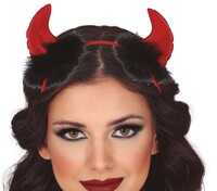 Čelenka s rohmi, diabol