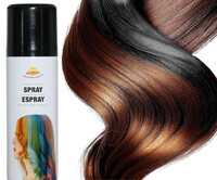 Čierny lak na vlasy, 125 ml