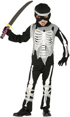 Chlapčenský kostým ninja kostlivca