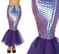 Dámska sukňa v tvare morskej panny