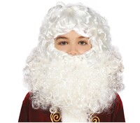 Detská parochňa s bradou Santa Clausa