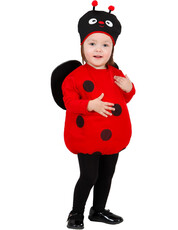 Detský Kostým lienka s čiapkou - Pre vek 1-3 roky (II. Akosť)