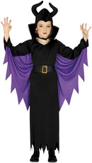 Dievčenský kostým Temná čarodejnica/Zloba