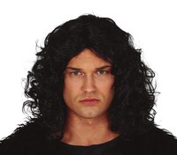 Pánska čierna kučeravá parochňa Jon Snow