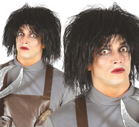 Pánska čierna parochňa Edward shearhanded