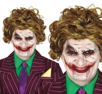 Pánska kučeravá parochňa Joker
