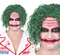 Pánska zelená parochňa Joker
