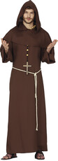 Pánsky hnedý mníšsky kostým