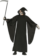 Pánsky kostým smrťáka s kapucňou