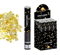 Zlaté kolesové konfety, 40 cm