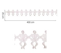 Halloween girlanda kostry, 4 m
