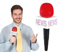 Mikrofón pre novinárov, 25 cm