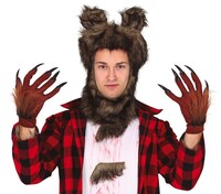 Vlkolačie rukavice s pazúrmi